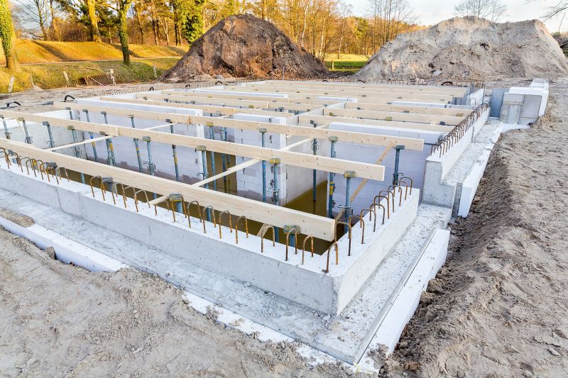 Concrete Foundation Installation For Residential Homes